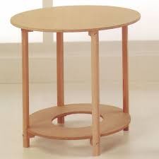 mesa redonda 80cm madera